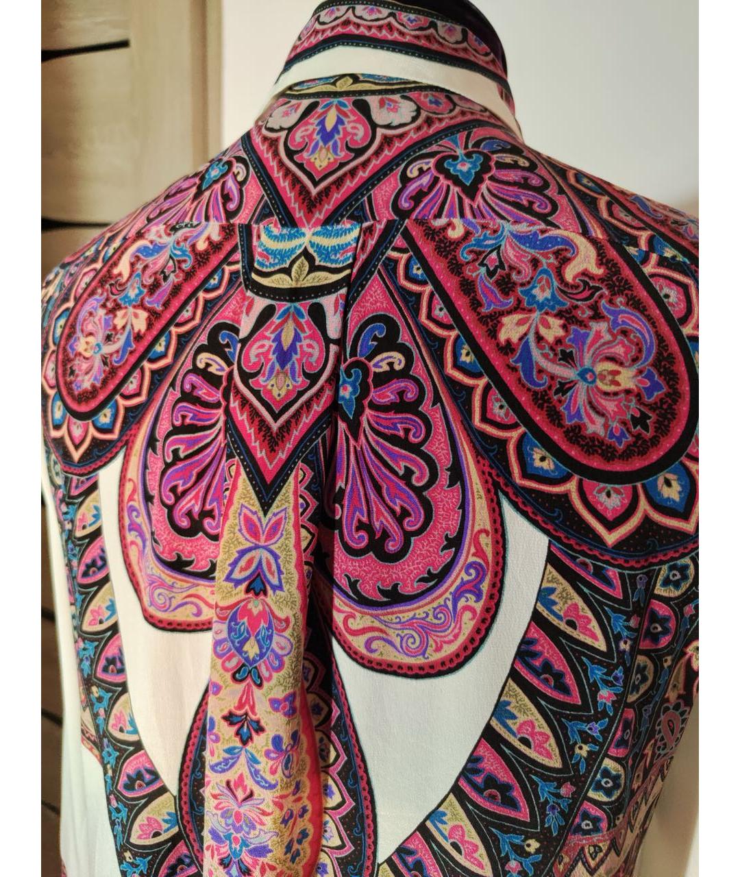 ETRO Мульти шелковая блузы, фото 4