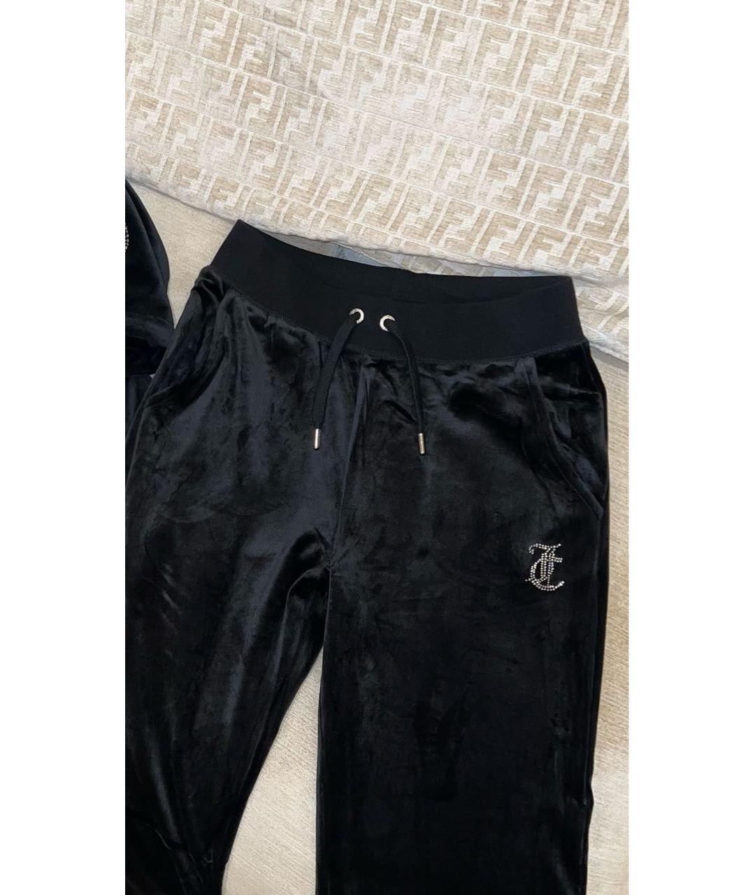 JUICY COUTURE Черный полиэстеровый спортивные костюмы, фото 4