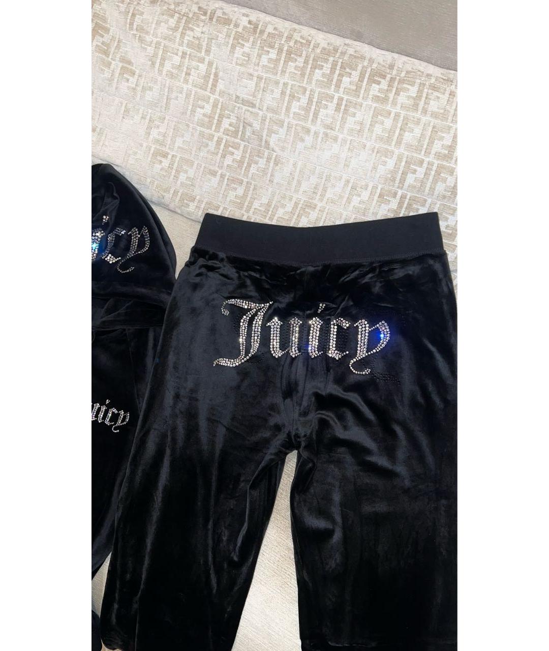 JUICY COUTURE Черный полиэстеровый спортивные костюмы, фото 5