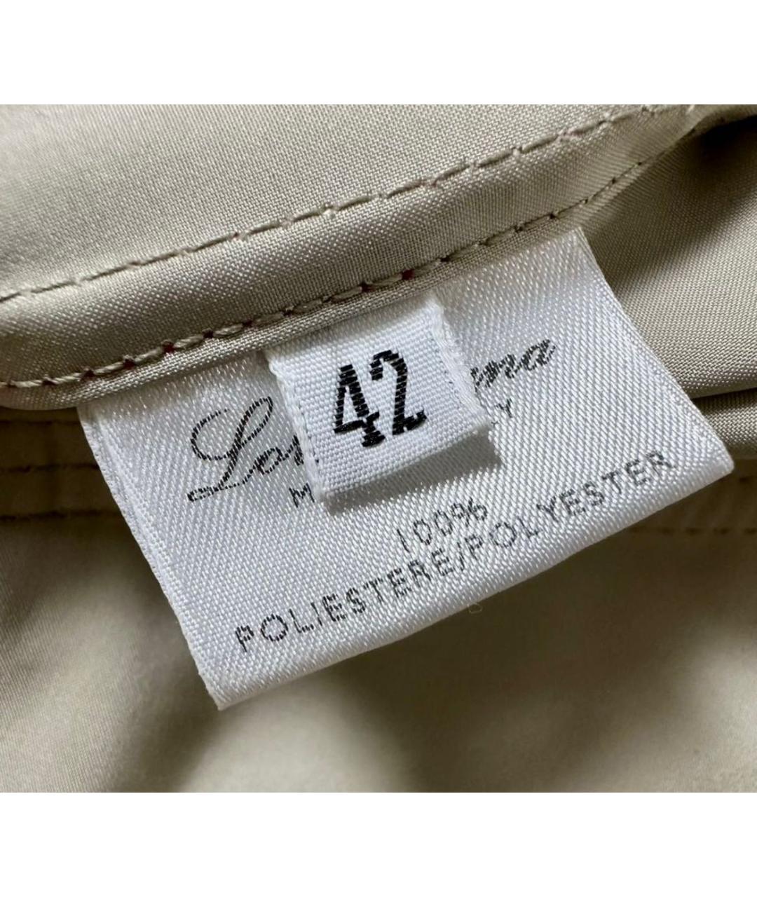 LORO PIANA Бордовая полиэстеровая куртка, фото 7