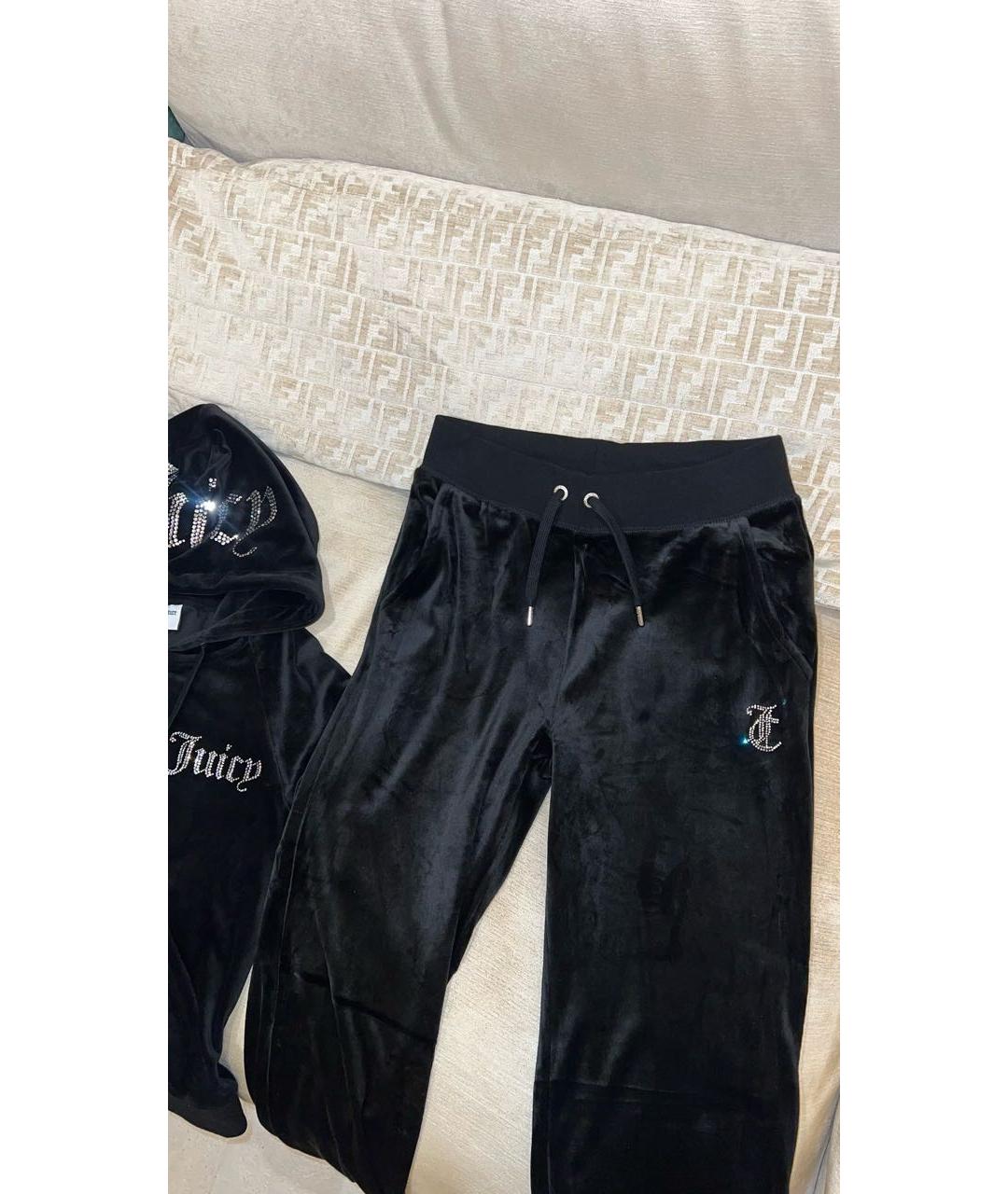 JUICY COUTURE Черный полиэстеровый спортивные костюмы, фото 4