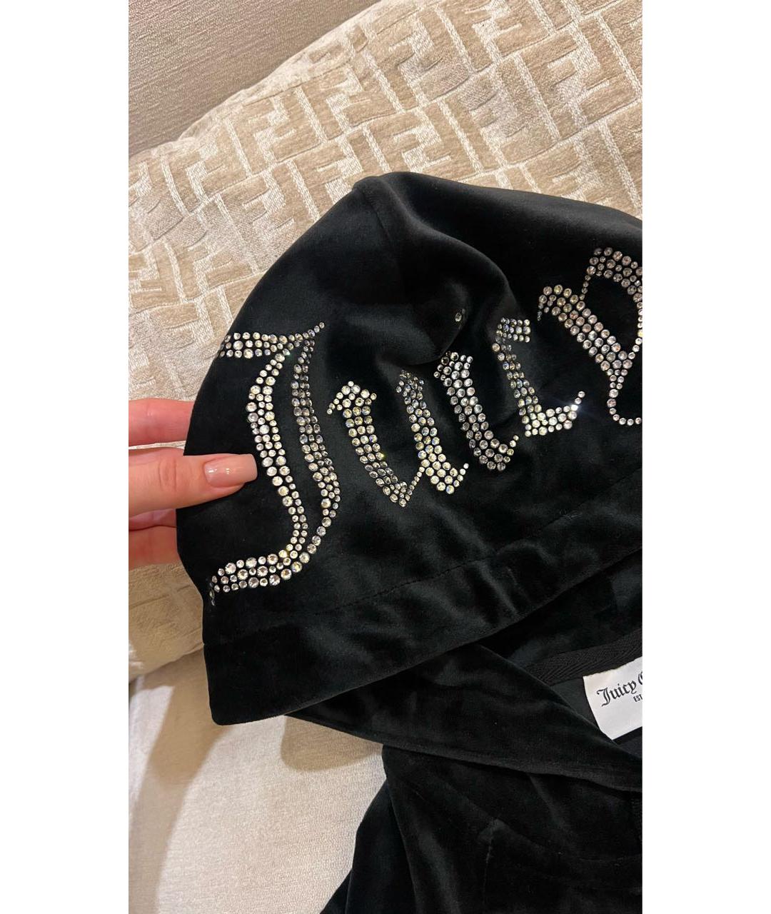 JUICY COUTURE Черный полиэстеровый спортивные костюмы, фото 3