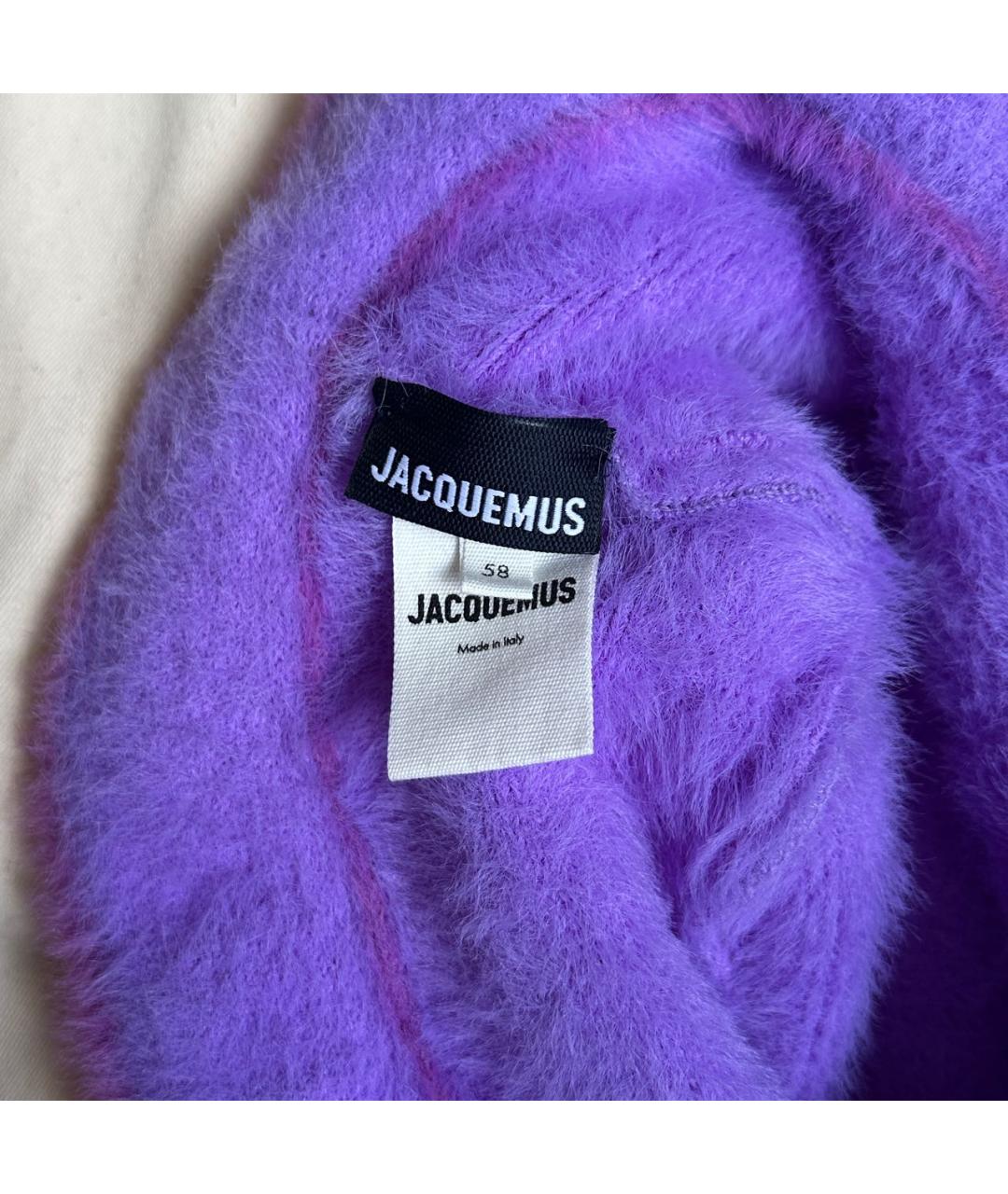 JACQUEMUS Фиолетовая шляпа, фото 4