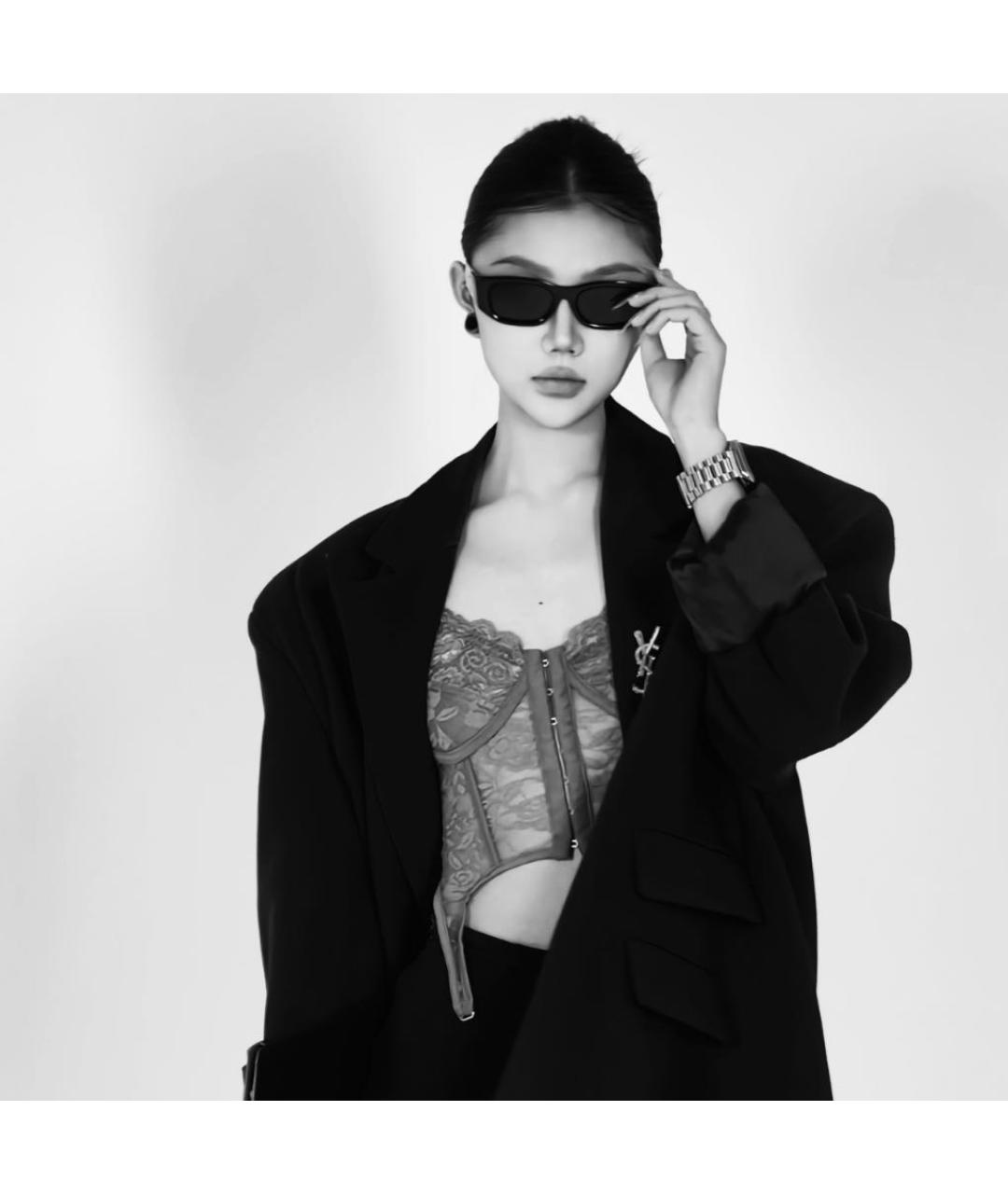 CHANEL Мульти пластиковые солнцезащитные очки, фото 5