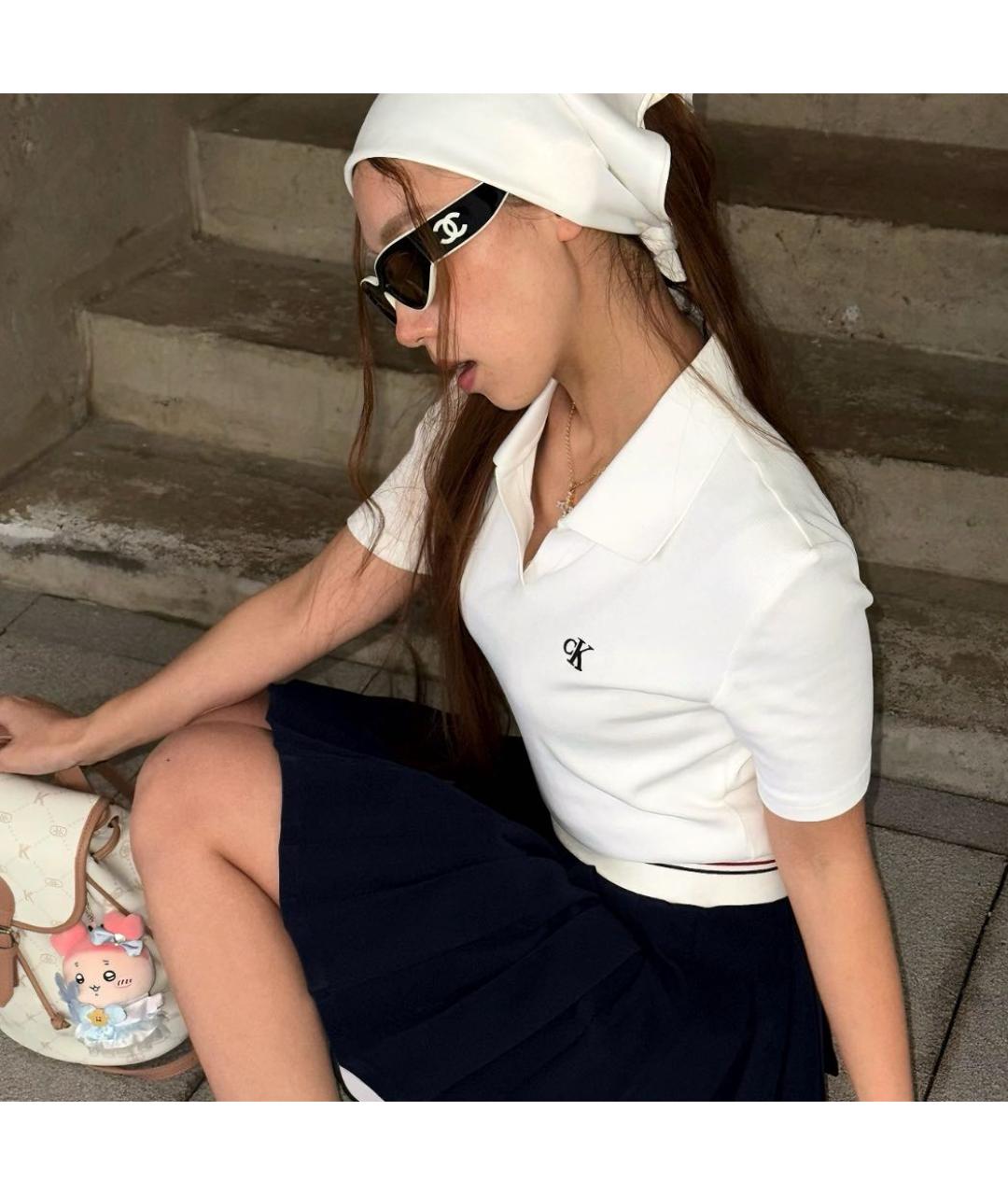 CHANEL Черные пластиковые солнцезащитные очки, фото 7