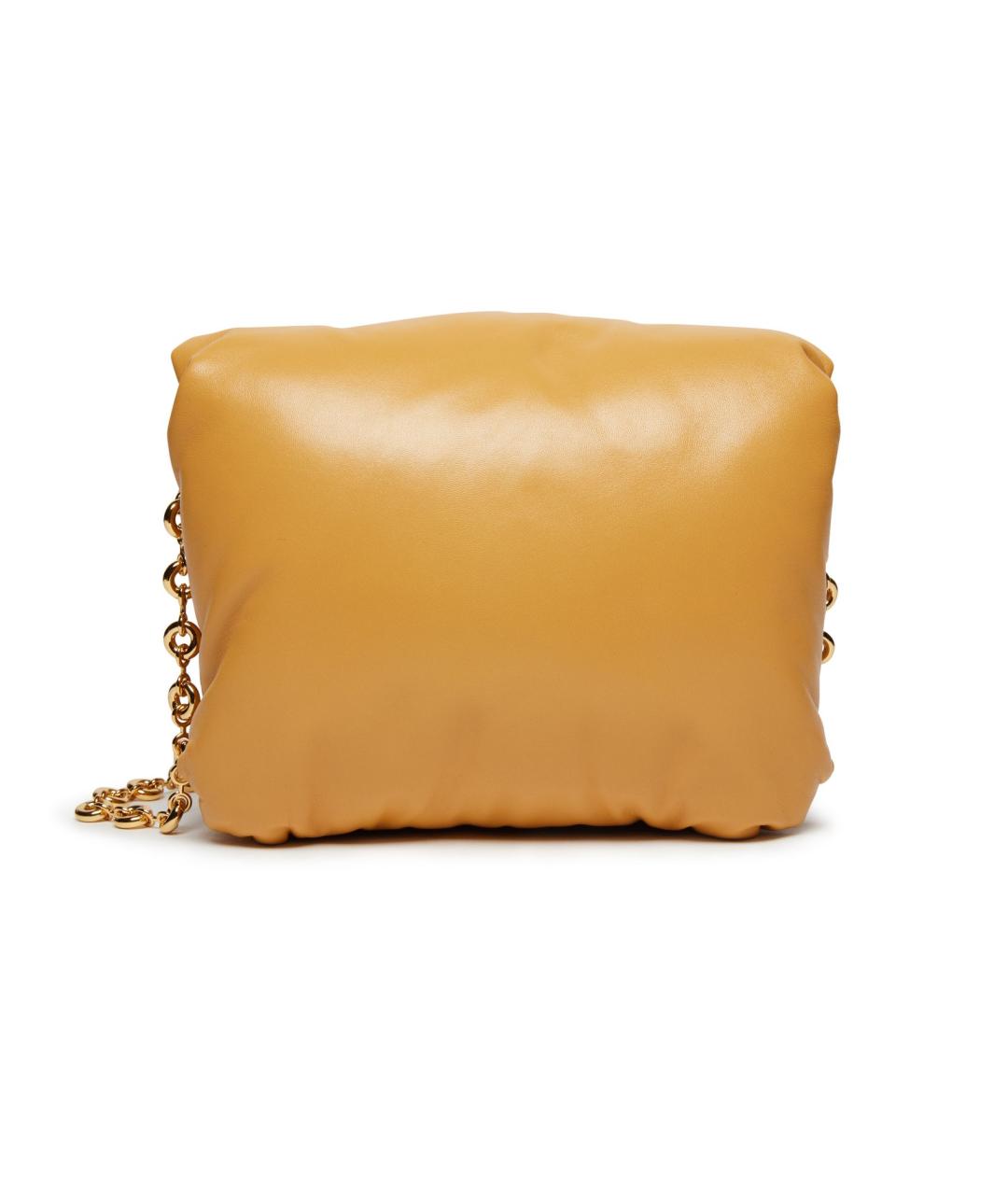 LOEWE Коричневая кожаная сумка через плечо, фото 3