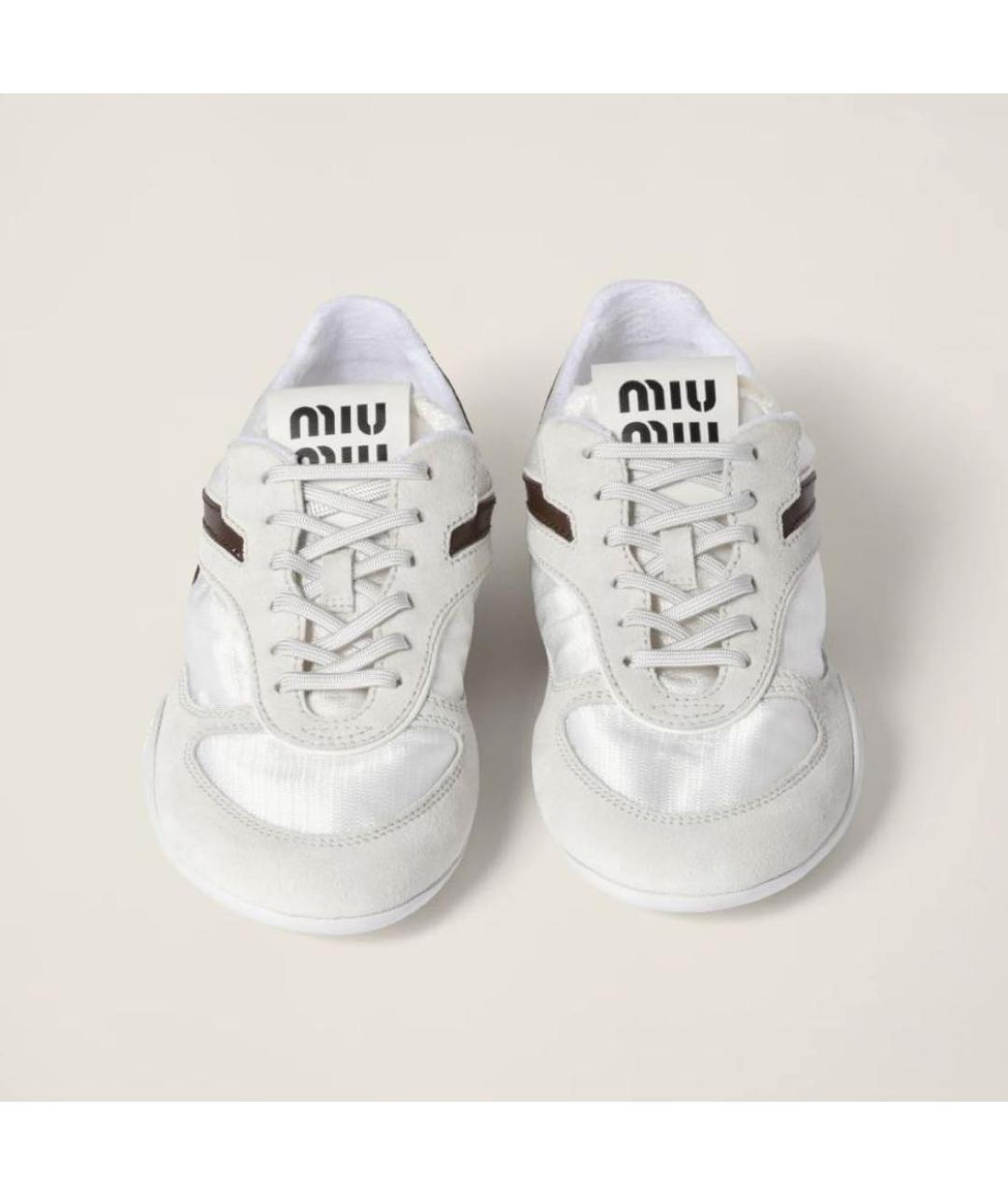 MIU MIU Белые кеды, фото 2