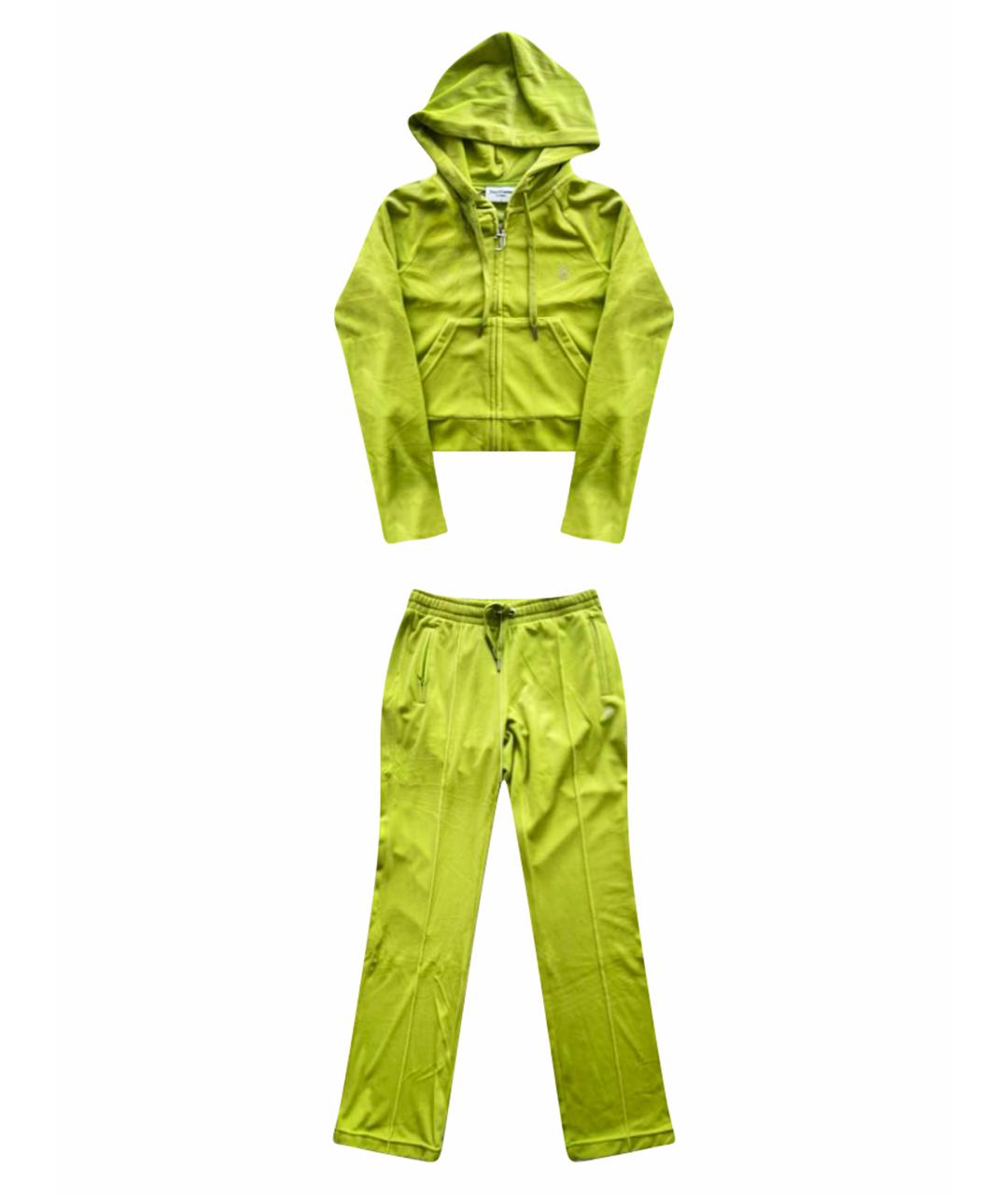 JUICY COUTURE Зеленый полиэстеровый спортивные костюмы, фото 1