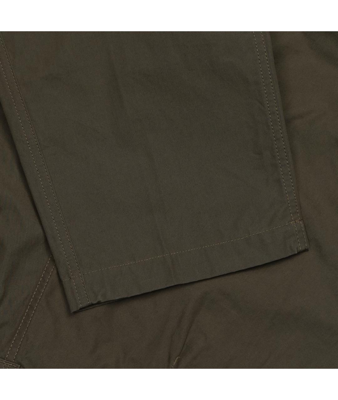 STONE ISLAND Хаки хлопковые повседневные брюки, фото 7