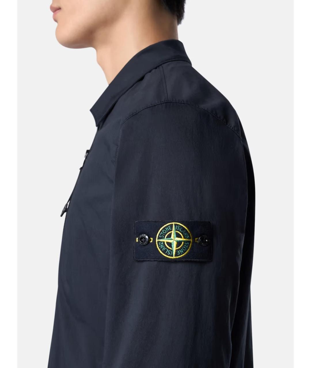 STONE ISLAND Темно-синяя куртка, фото 9