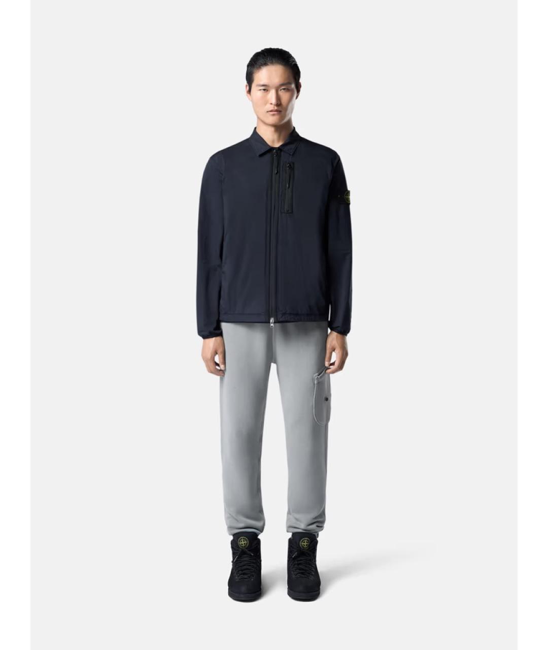 STONE ISLAND Темно-синяя куртка, фото 8