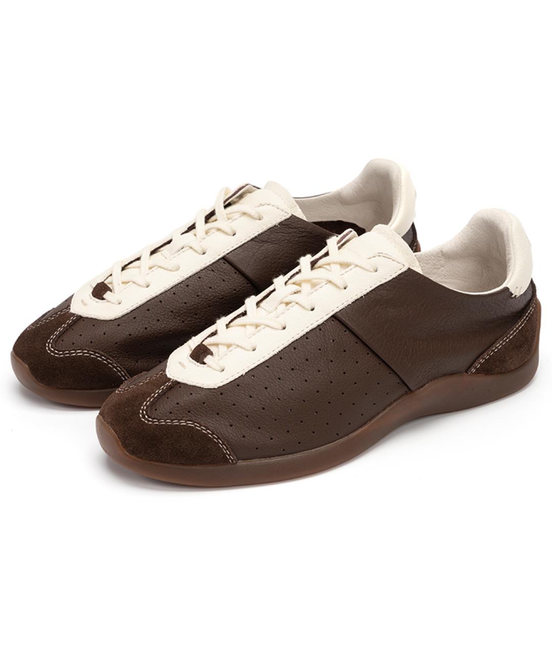 FOOT INDUSTRY Коричневые кроссовки, фото 3