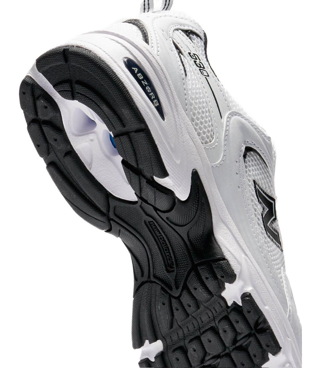 NEW BALANCE Белые текстильные кроссовки, фото 7