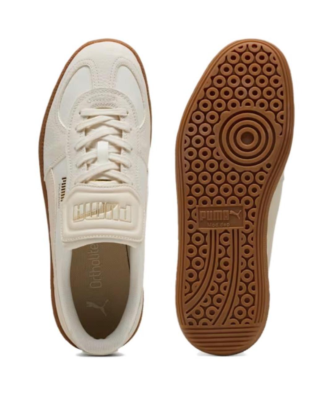 PUMA Бежевые кроссовки, фото 4