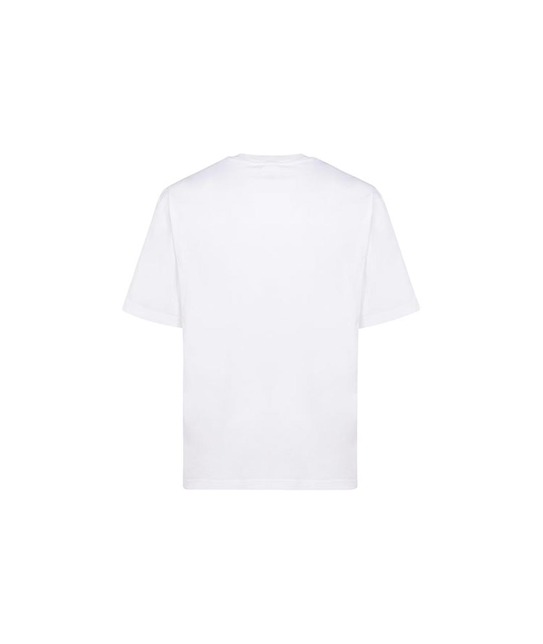 ACNE STUDIOS Белая хлопковая футболка, фото 2