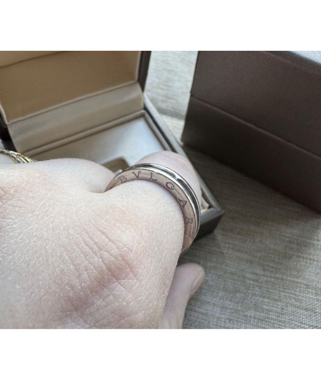 BVLGARI Кольцо из белого золота, фото 8