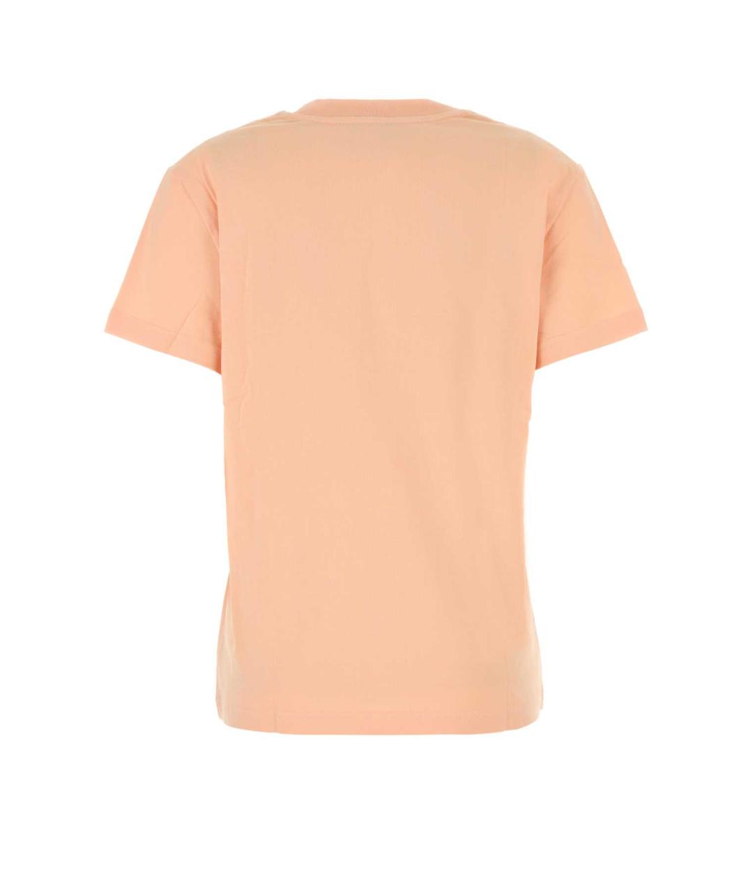 A.P.C. Оранжевая хлопковая футболка, фото 2