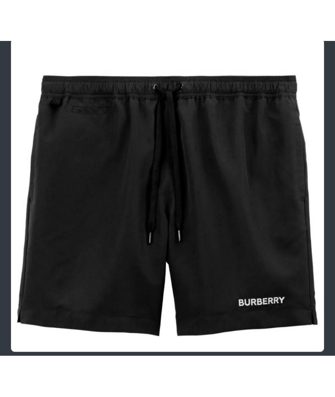 BURBERRY Черные шорты, фото 2