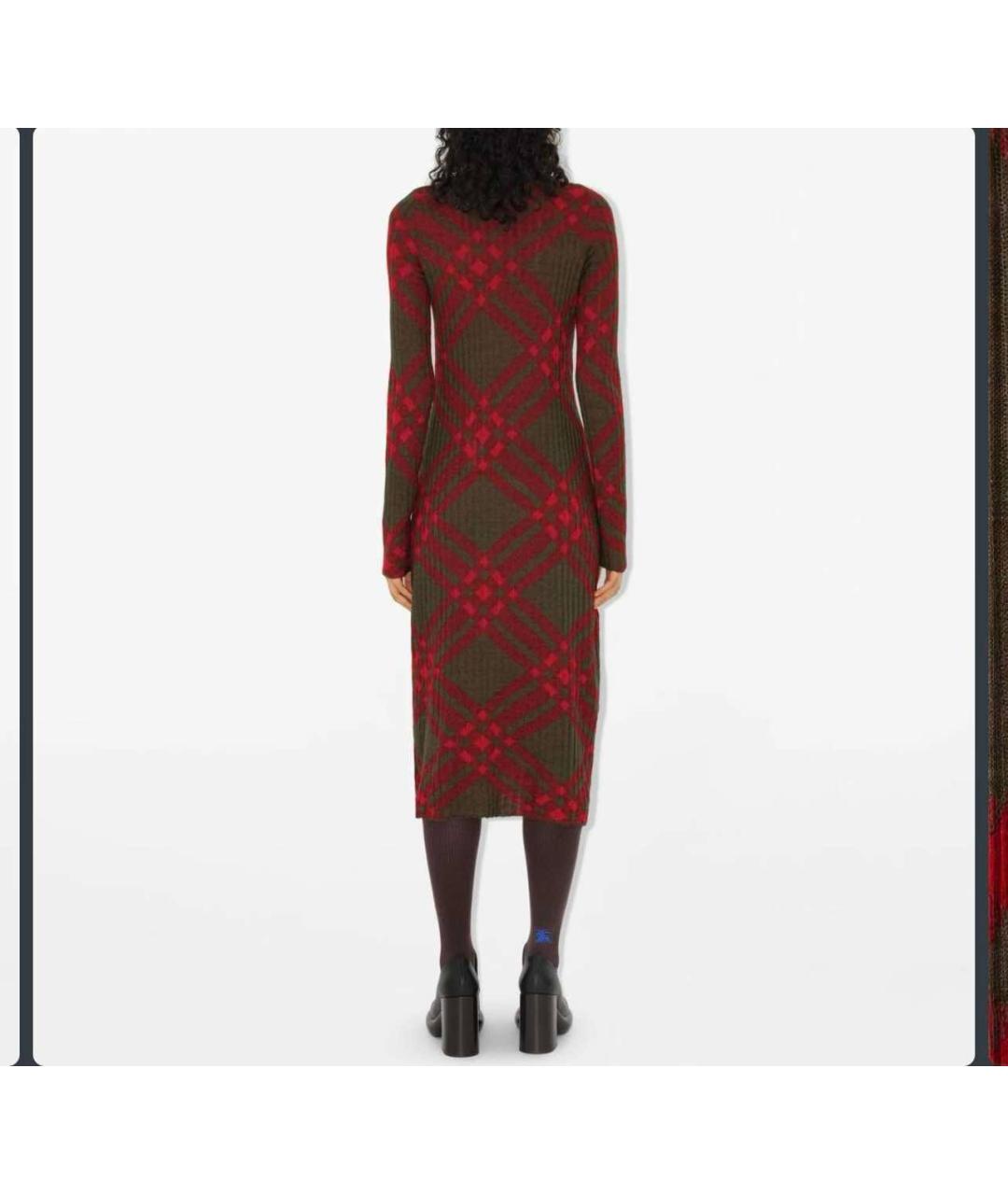 BURBERRY Мульти повседневное платье, фото 3