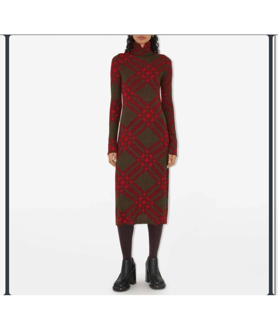 BURBERRY Мульти повседневное платье, фото 2