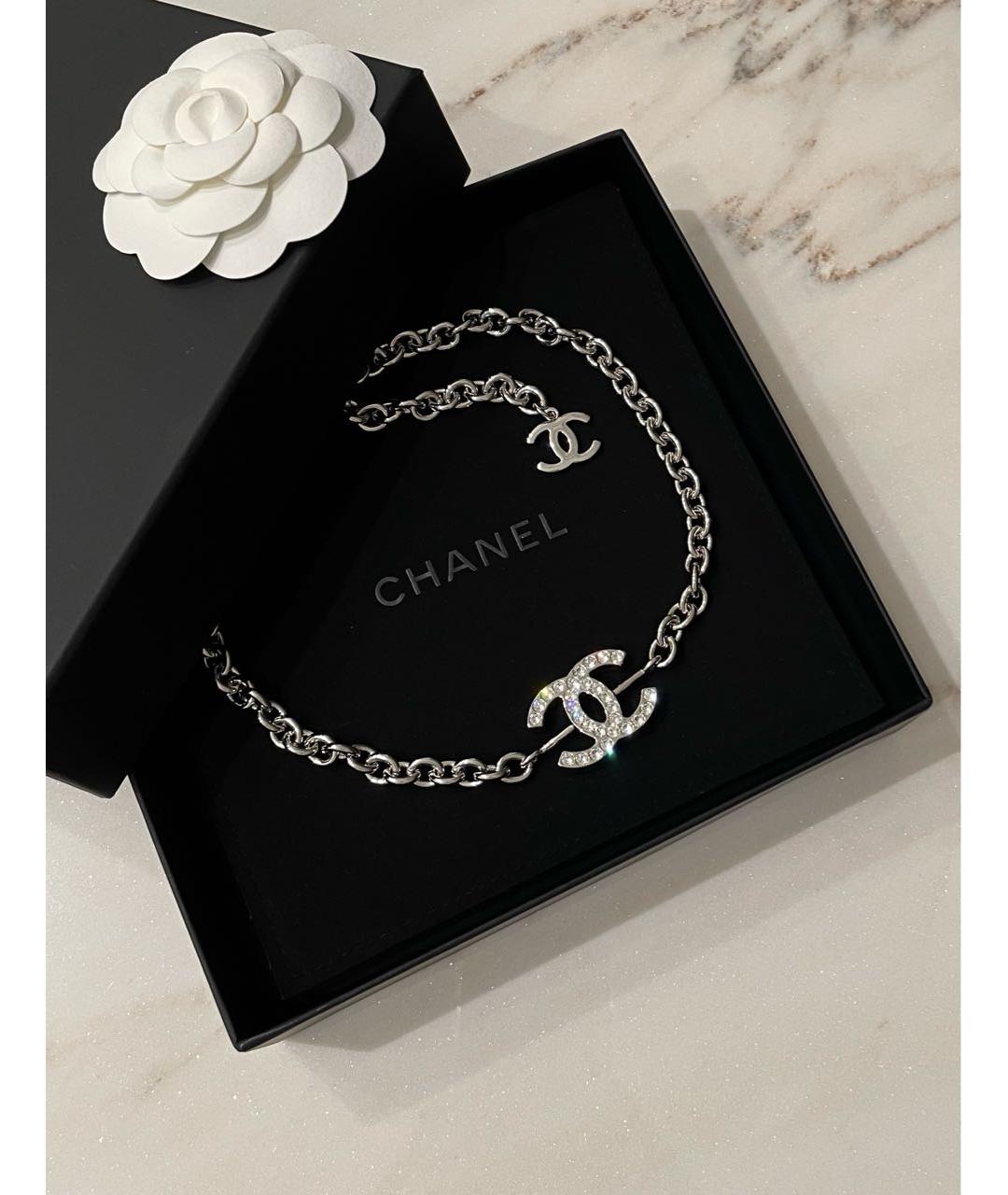 CHANEL Металлическое колье, фото 3