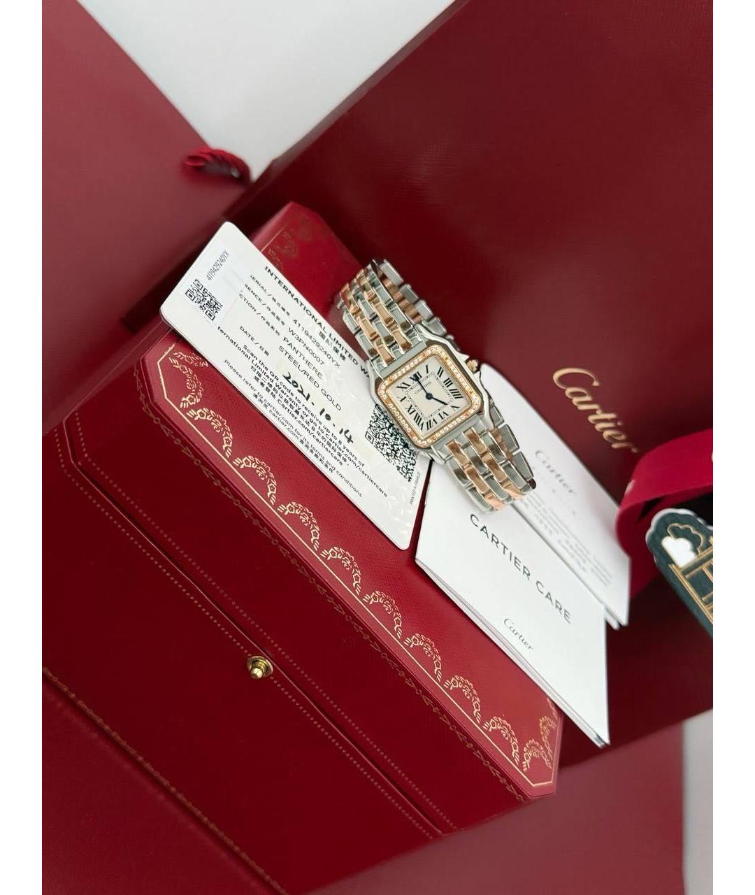 CARTIER Часы из розового золота, фото 5