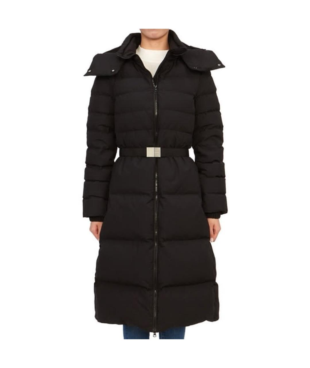 BURBERRY Черный пуховик, фото 2
