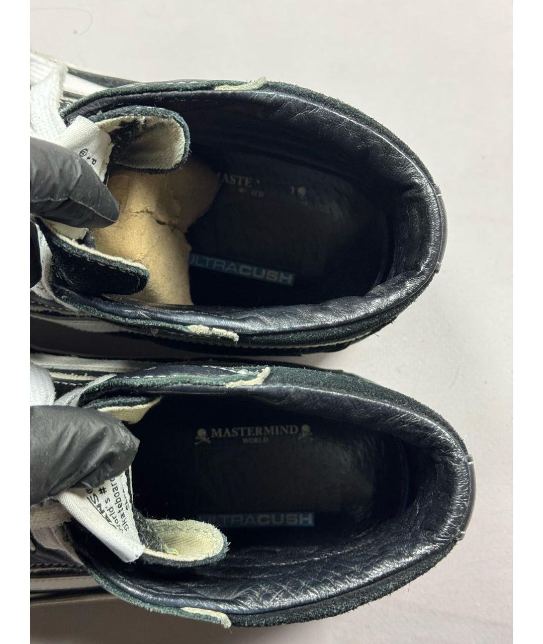 VANS Черные текстильные высокие кроссовки / кеды, фото 8