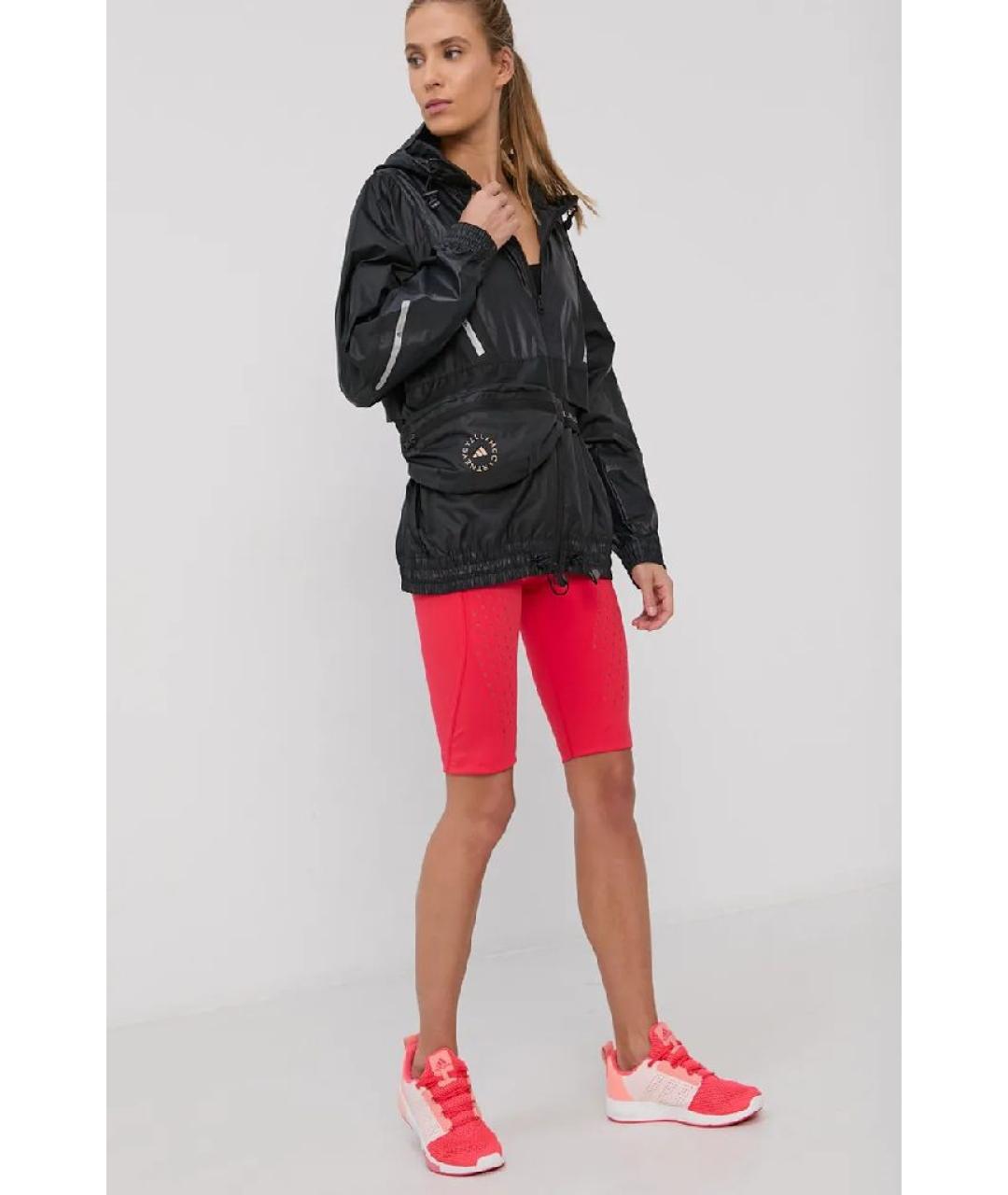 ADIDAS BY STELLA MCCARTNEY Черная полиэстеровая спортивная куртка, фото 5