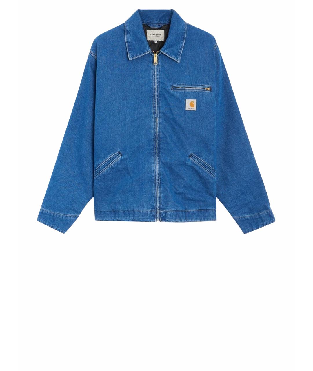 CARHARTT WIP Синяя деним куртка, фото 7