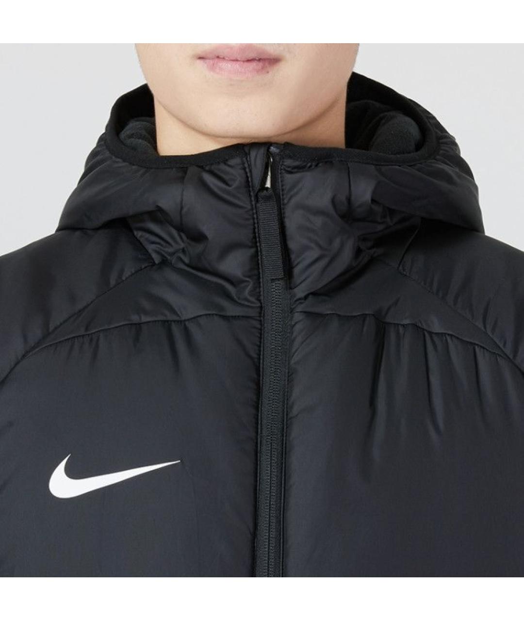 NIKE Черная полиэстеровая куртка, фото 4