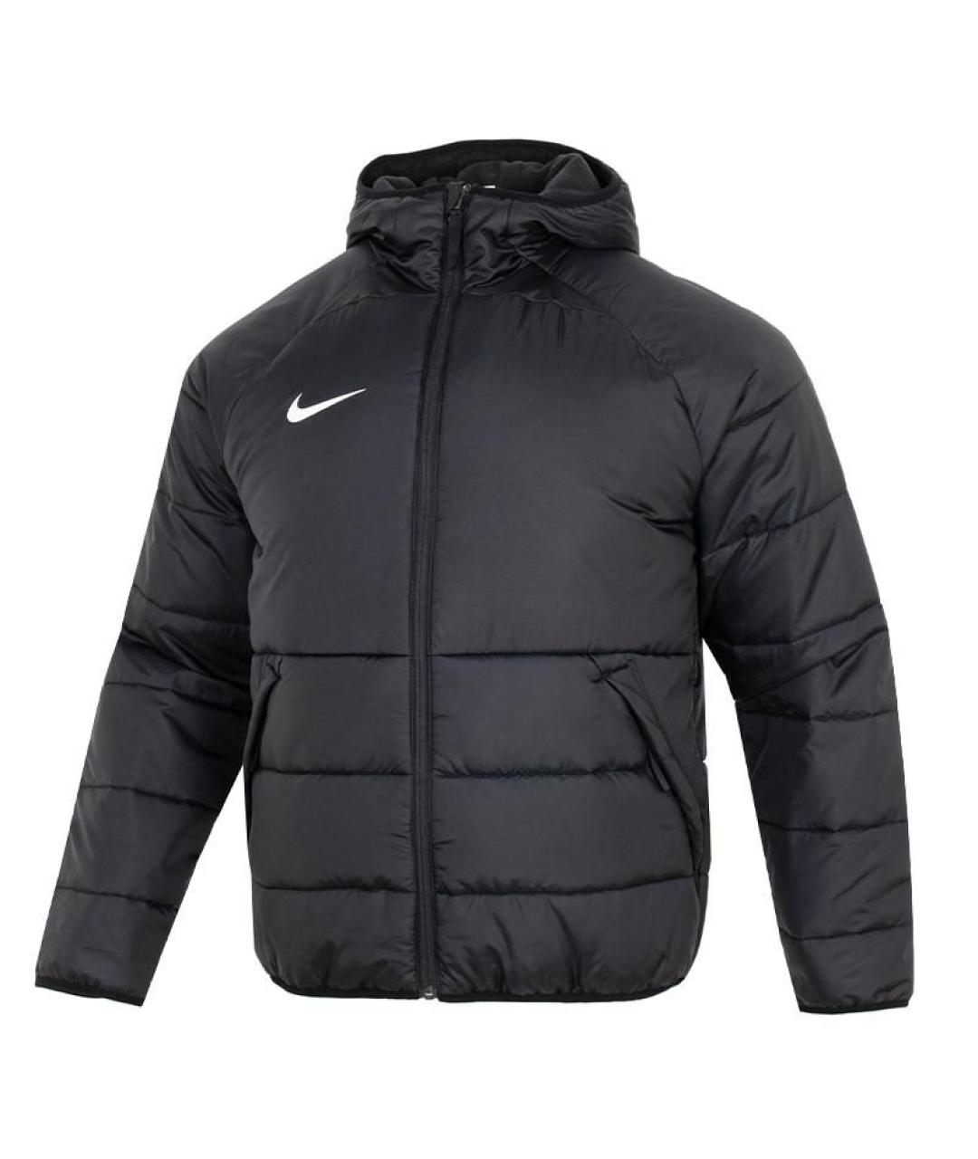 NIKE Черная полиэстеровая куртка, фото 1