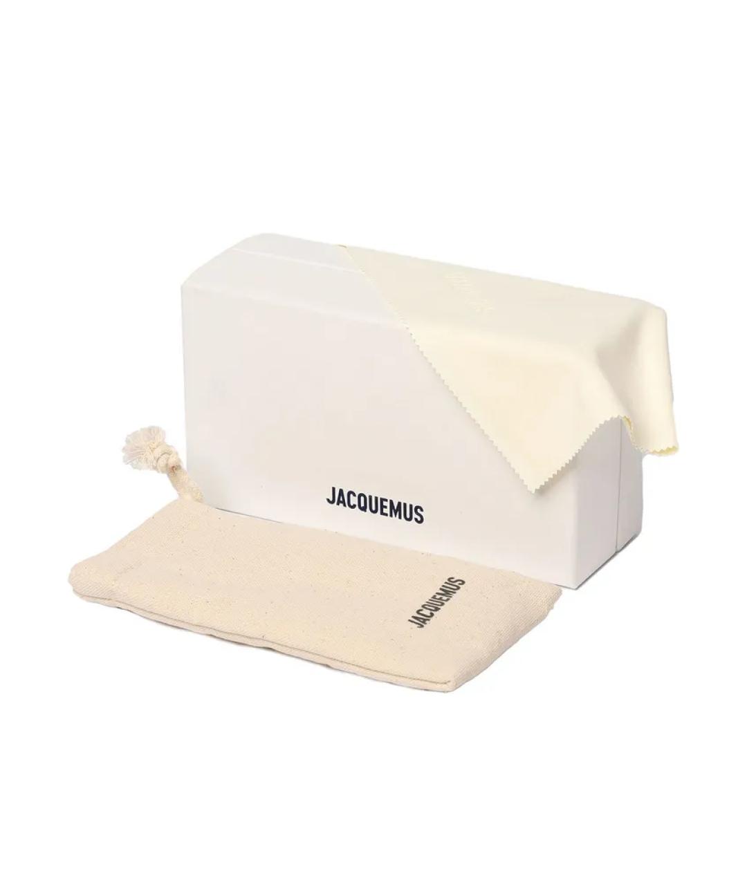 JACQUEMUS Фиолетовые пластиковые солнцезащитные очки, фото 9