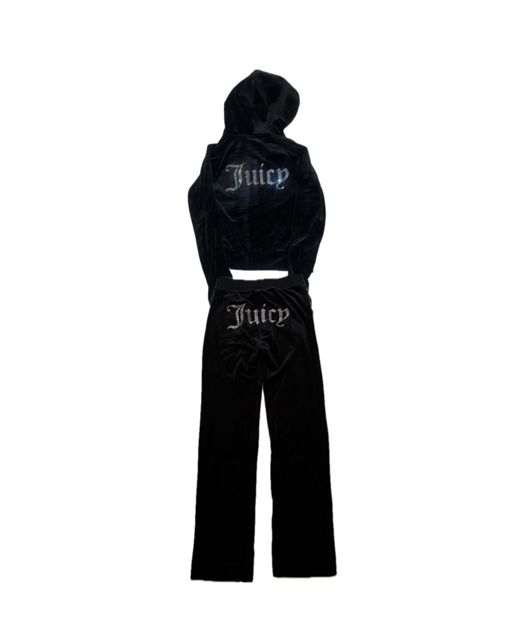 JUICY COUTURE Черный полиэстеровый спортивные костюмы, фото 2