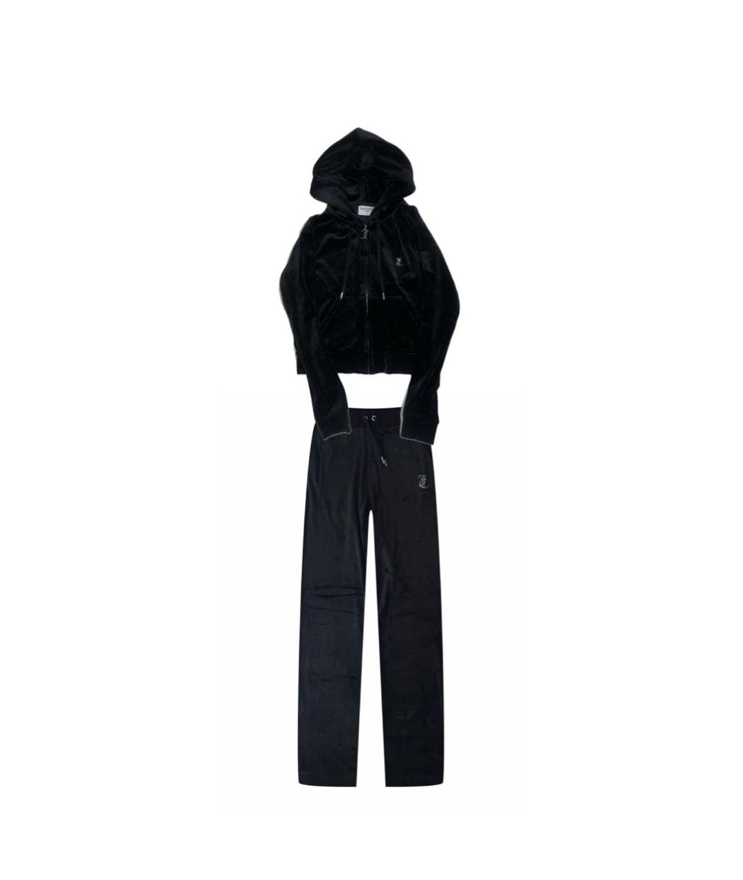 JUICY COUTURE Черный полиэстеровый спортивные костюмы, фото 1