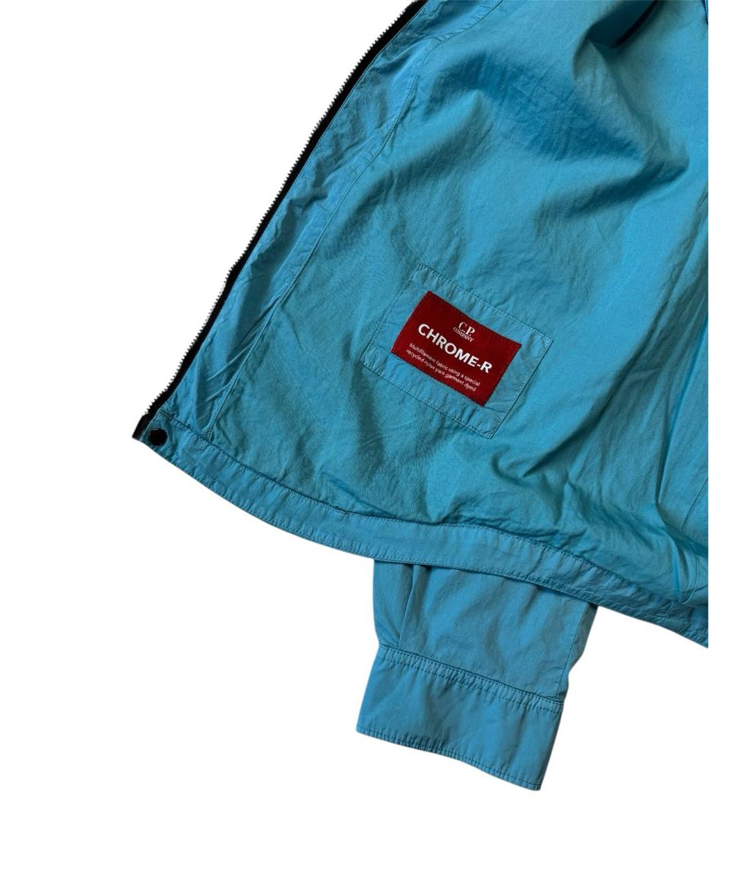 CP COMPANY Голубая полиамидовая куртка, фото 5