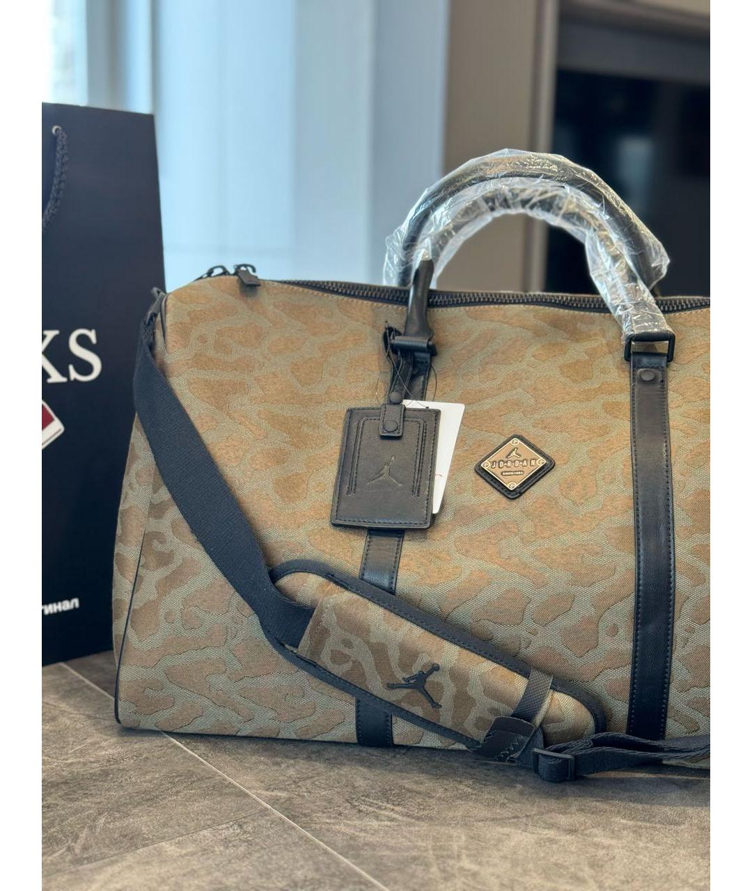 JORDAN Хаки дорожная/спортивная сумка, фото 3