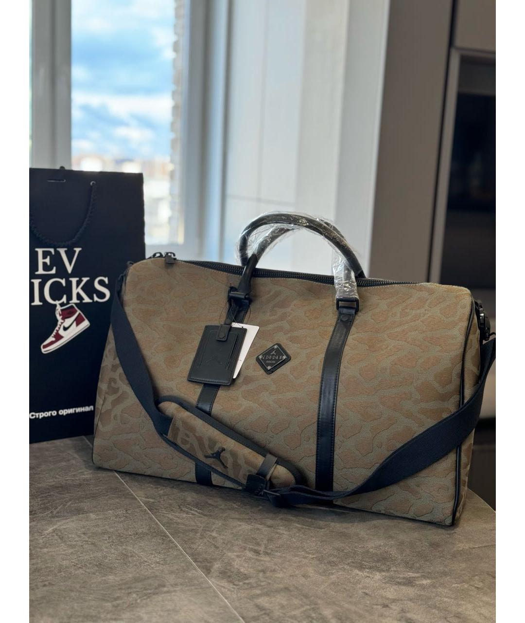 JORDAN Хаки дорожная/спортивная сумка, фото 5