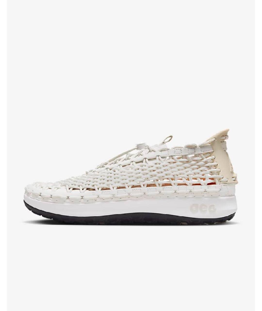 NIKE ACG Бежевые синтетические низкие кроссовки / кеды, фото 9