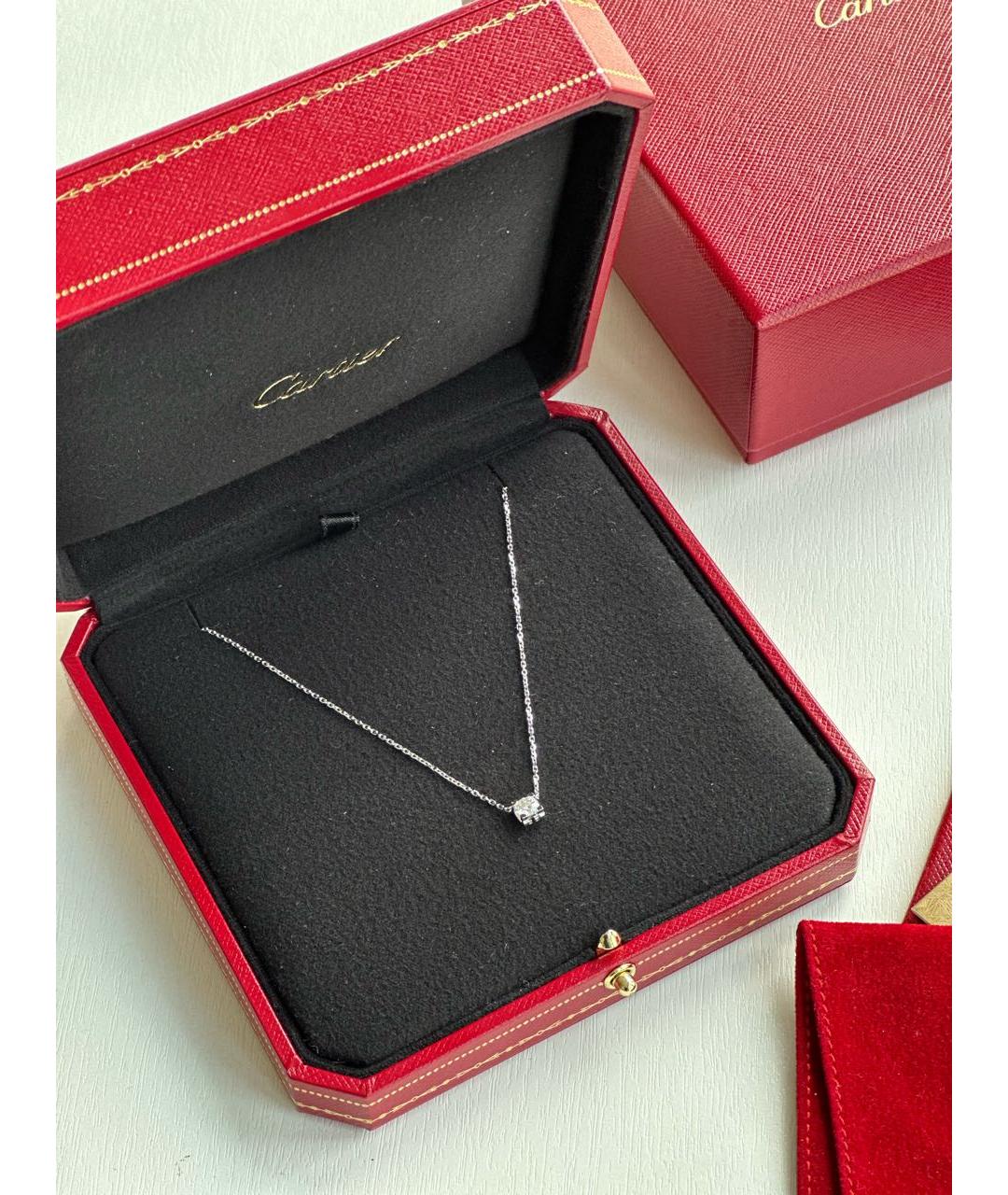 CARTIER Подвеска из белого золота, фото 6