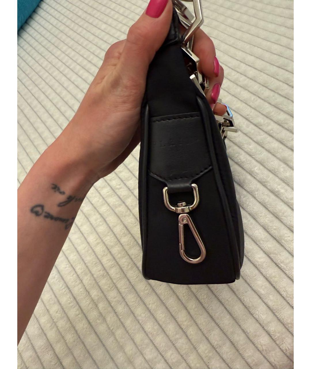 PHILIPP PLEIN Черная сумка с короткими ручками, фото 4