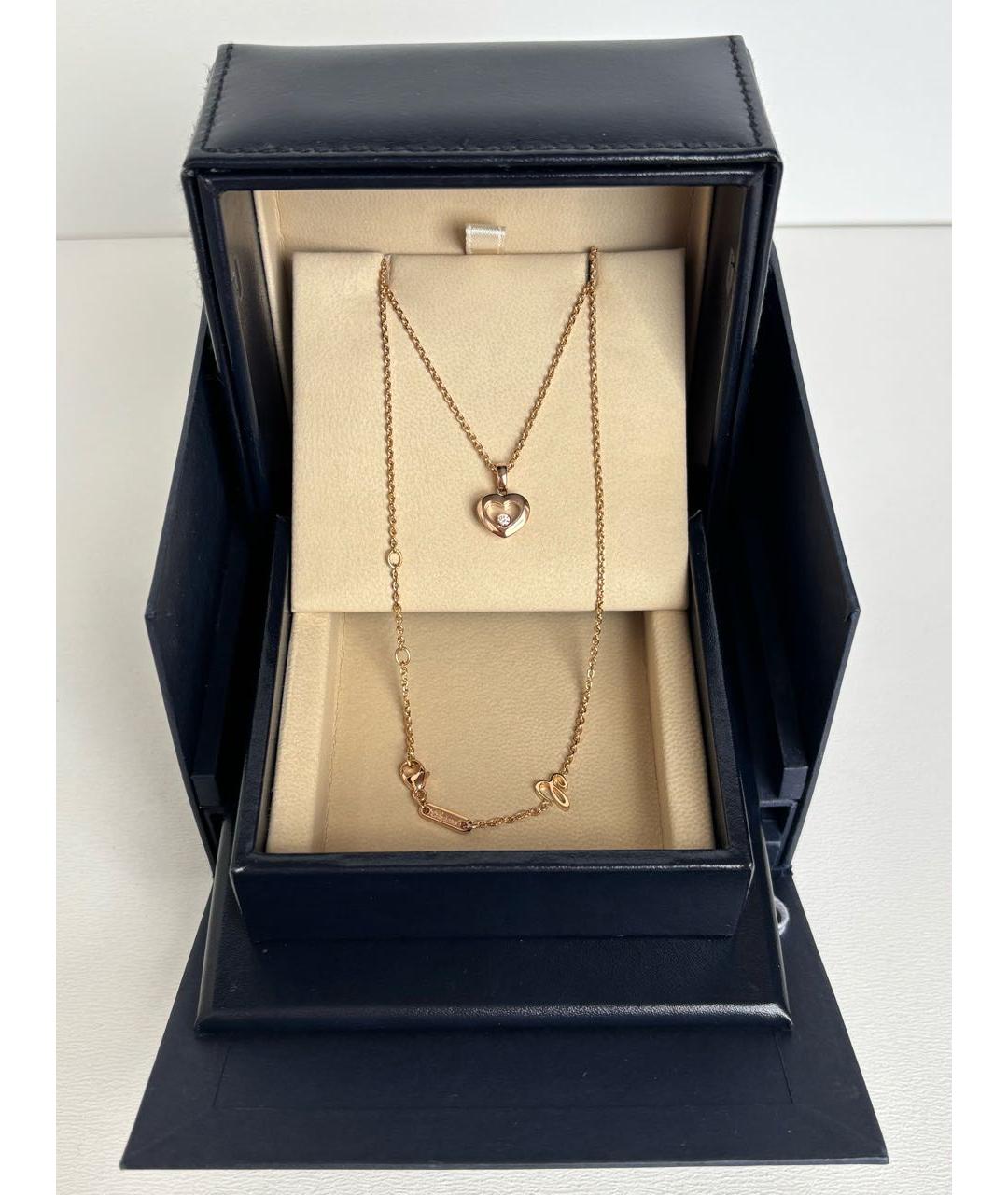 CHOPARD Золотая подвеска из розового золота, фото 3
