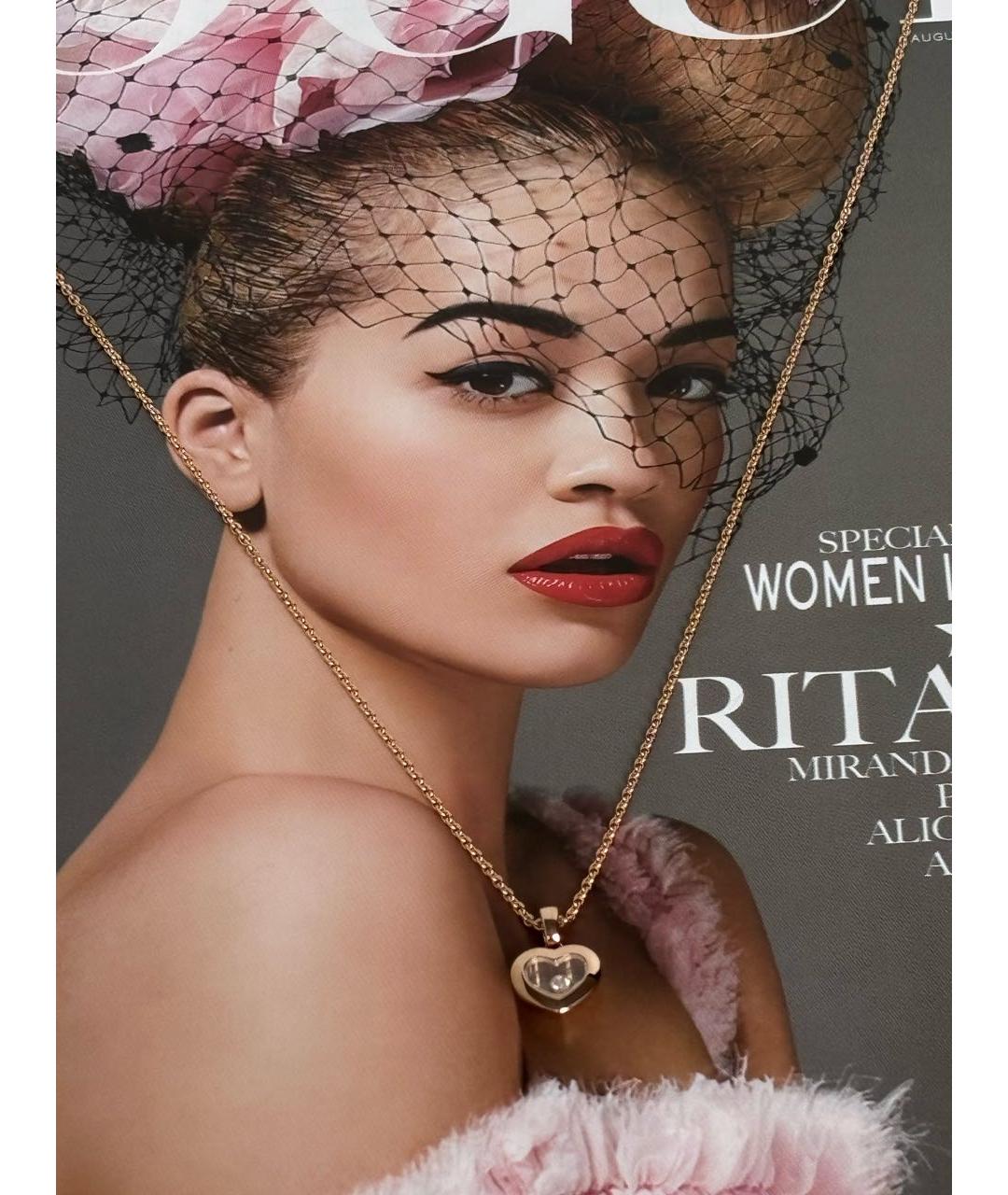 CHOPARD Золотая подвеска из розового золота, фото 5