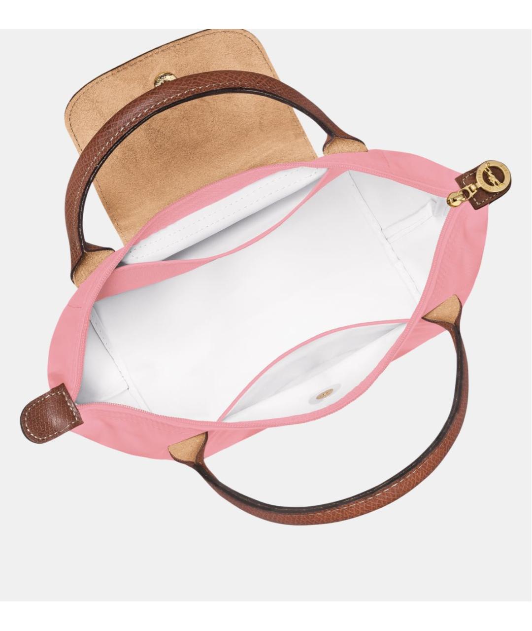 LONGCHAMP Розовая сумка тоут, фото 3