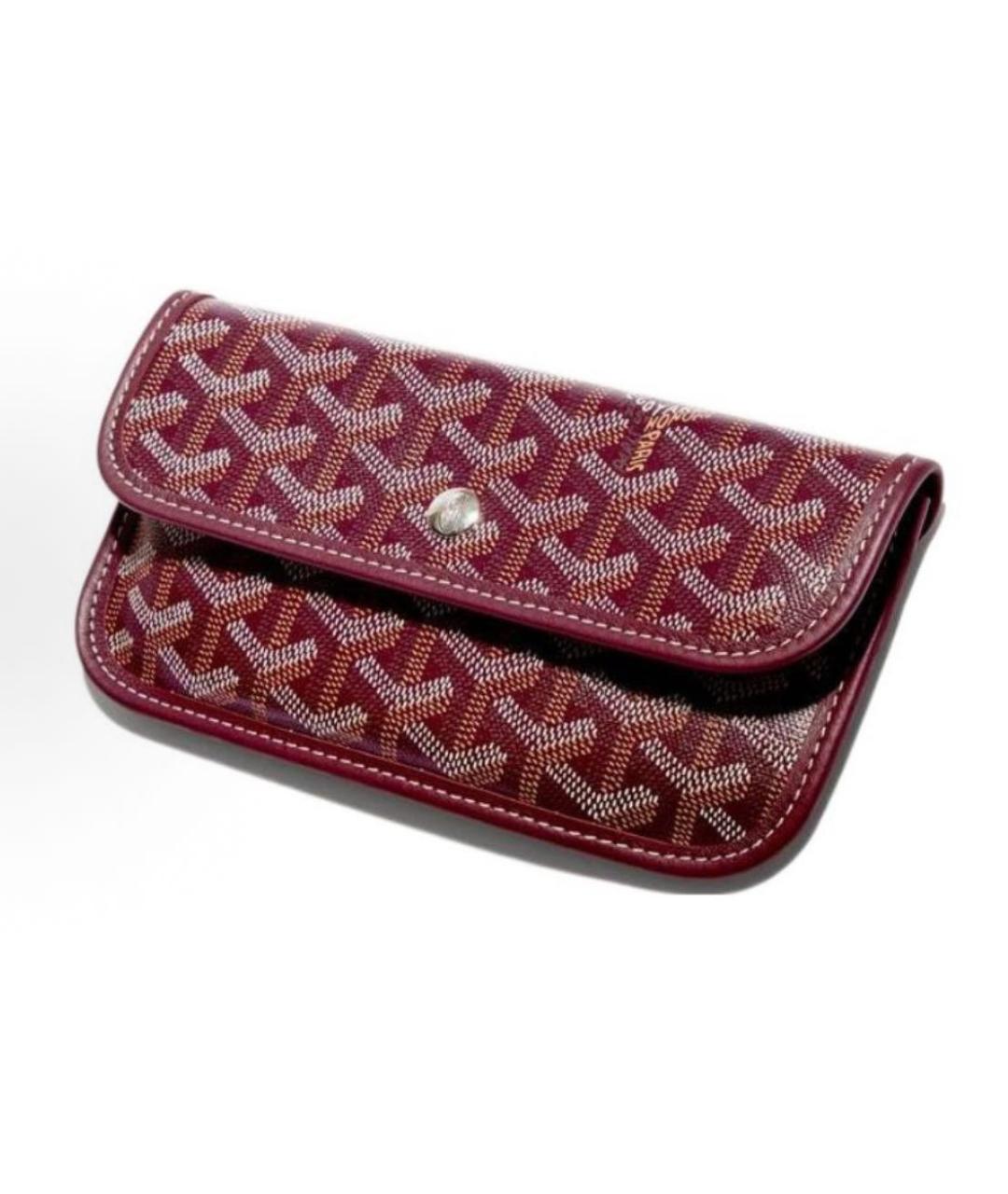 GOYARD Бордовая сумка тоут, фото 6