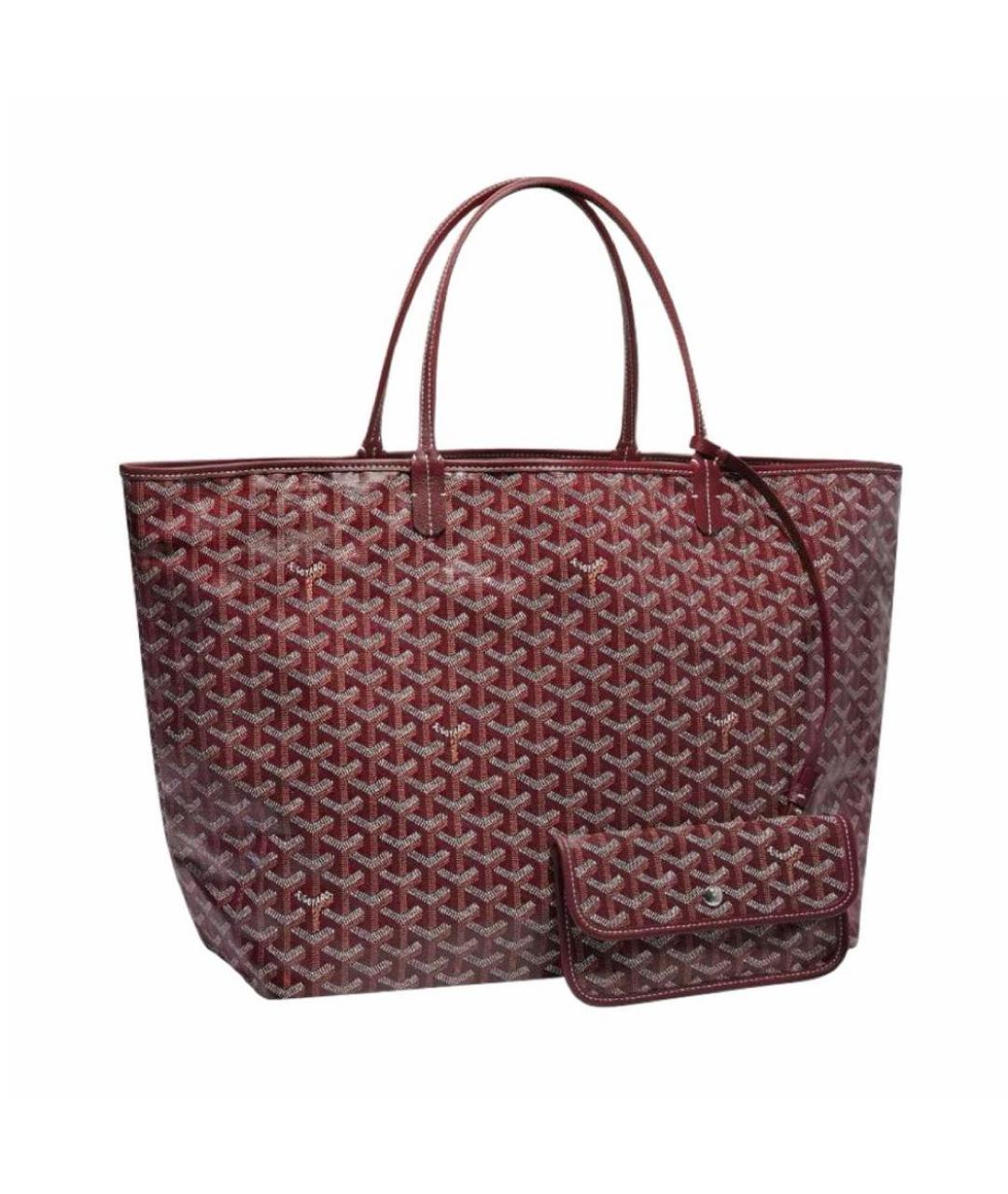 GOYARD Бордовая сумка тоут, фото 1