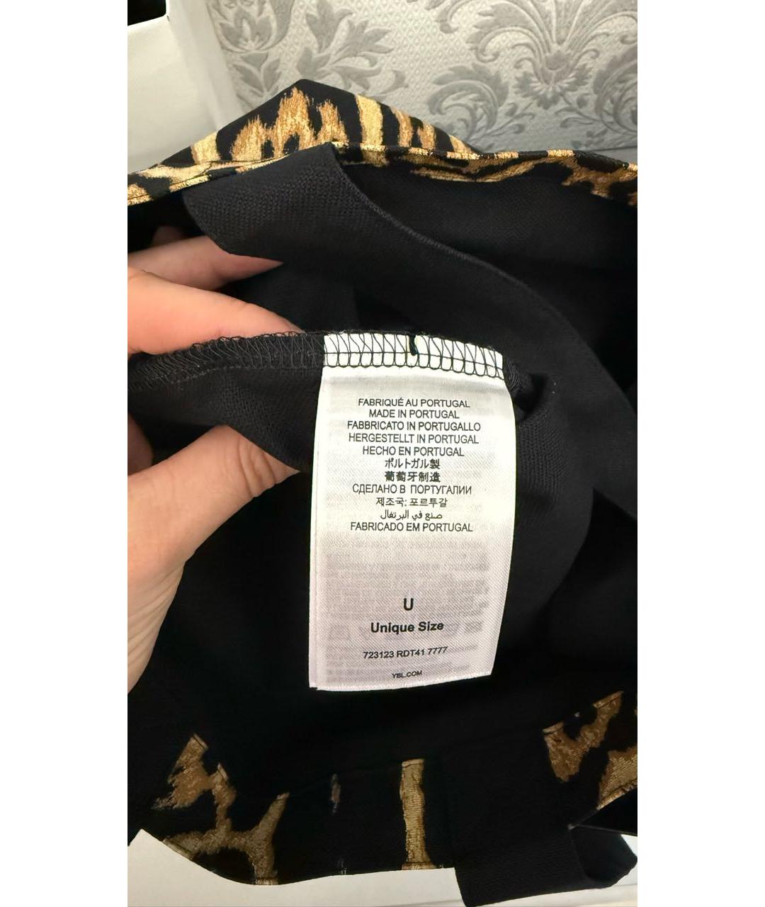 SAINT LAURENT Мульти хлопковая сумка тоут, фото 6