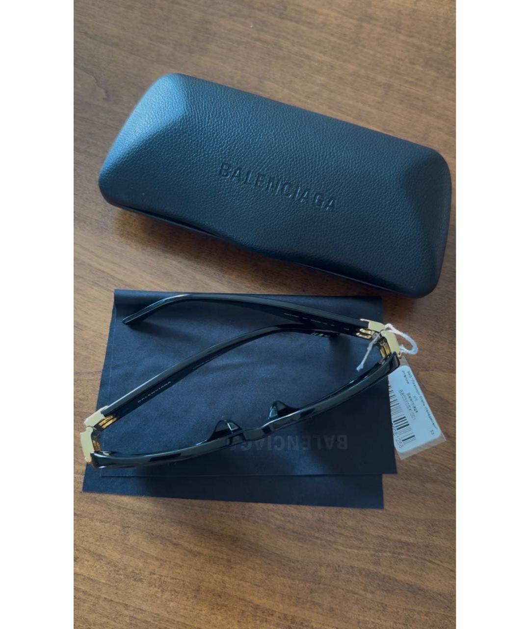 BALENCIAGA Черные солнцезащитные очки, фото 3