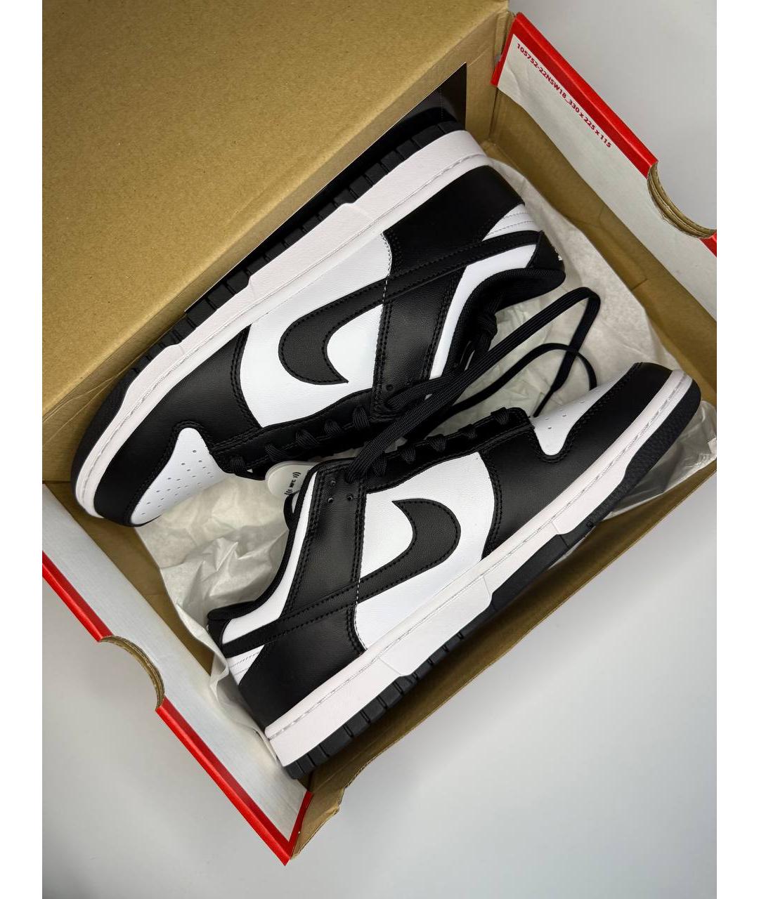 NIKE Черные низкие кроссовки / кеды, фото 2