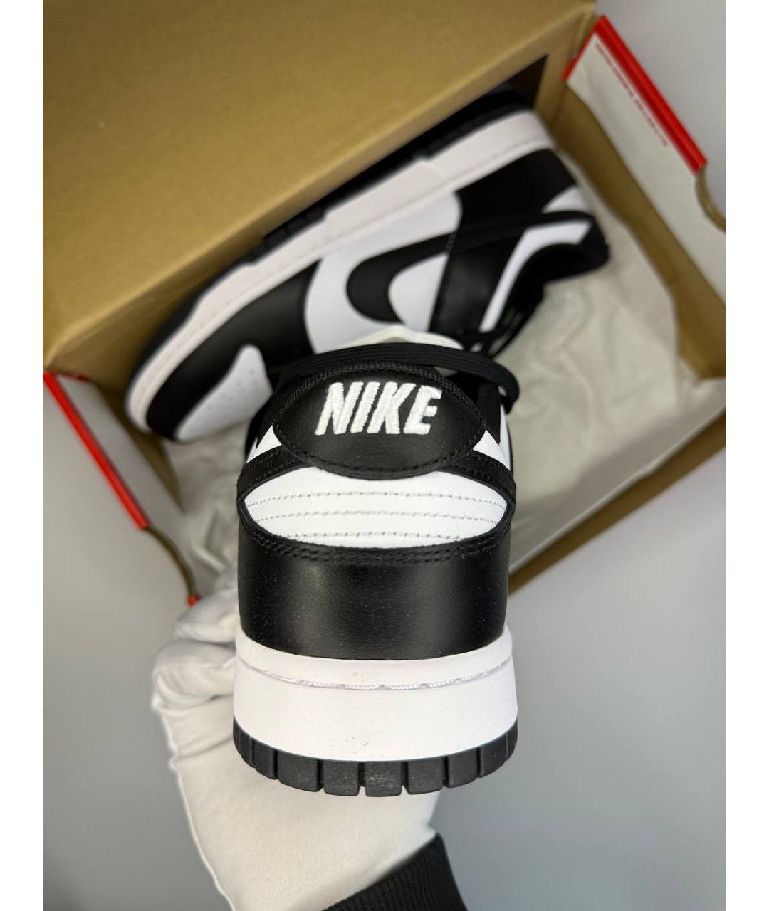 NIKE Черные низкие кроссовки / кеды, фото 4